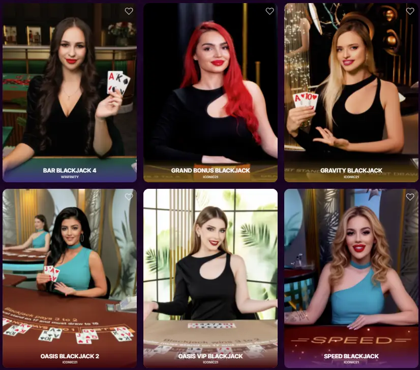 Speel live dealerspellen bij Duckysino Casino